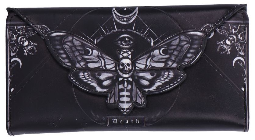 Portofel Nemesis Now Adult: Gothic - Death’s Head Moth