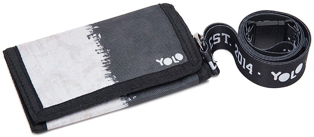 Portofel YOLO Black And White