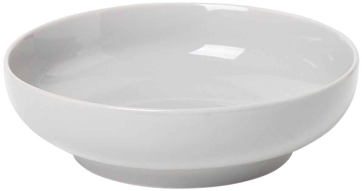 Bol de porțelan Blomus - Ro, 16 cm, 400 ml, gri deschis