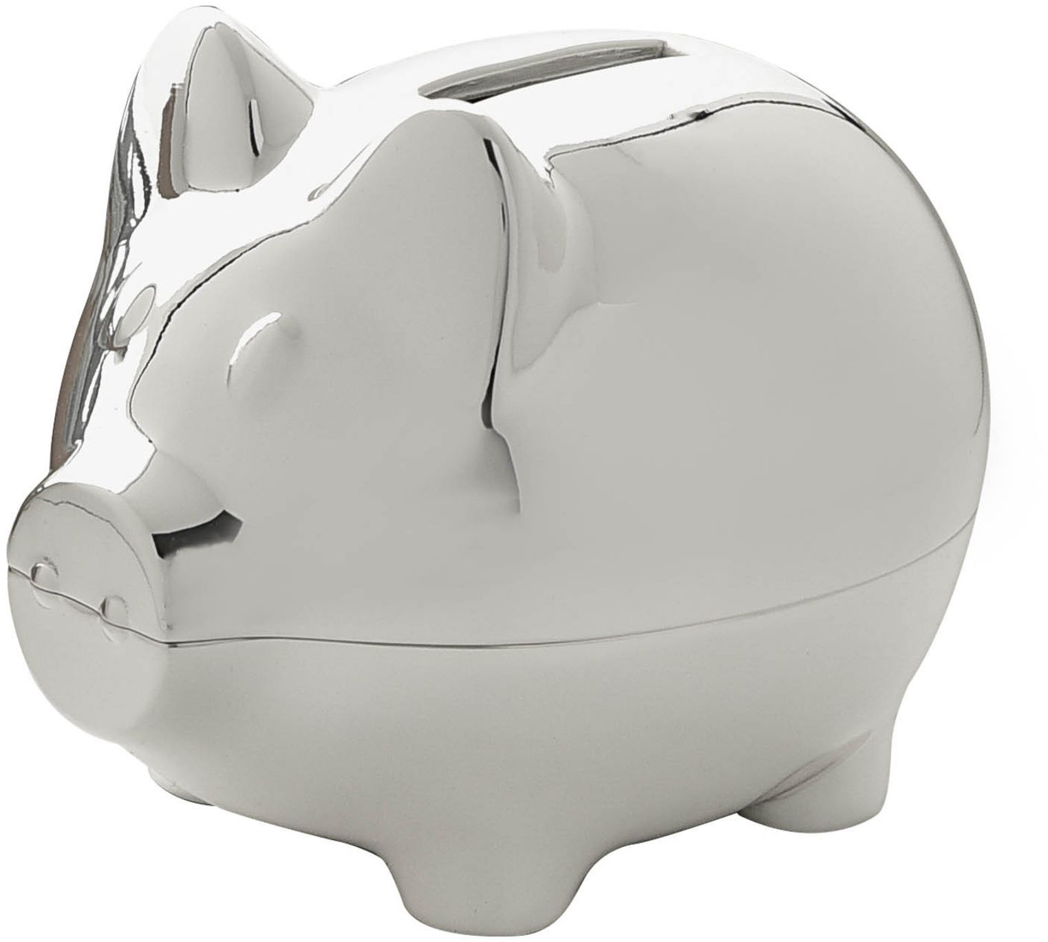 Pușculiță placată cu argint Widdop Bambino - Purcel Piggy
