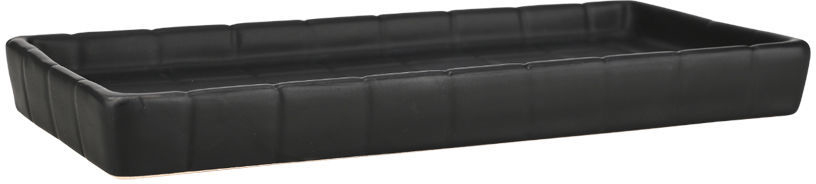 Suport de baie Estia - Tiles, 20 x 10 x 2 cm, negru