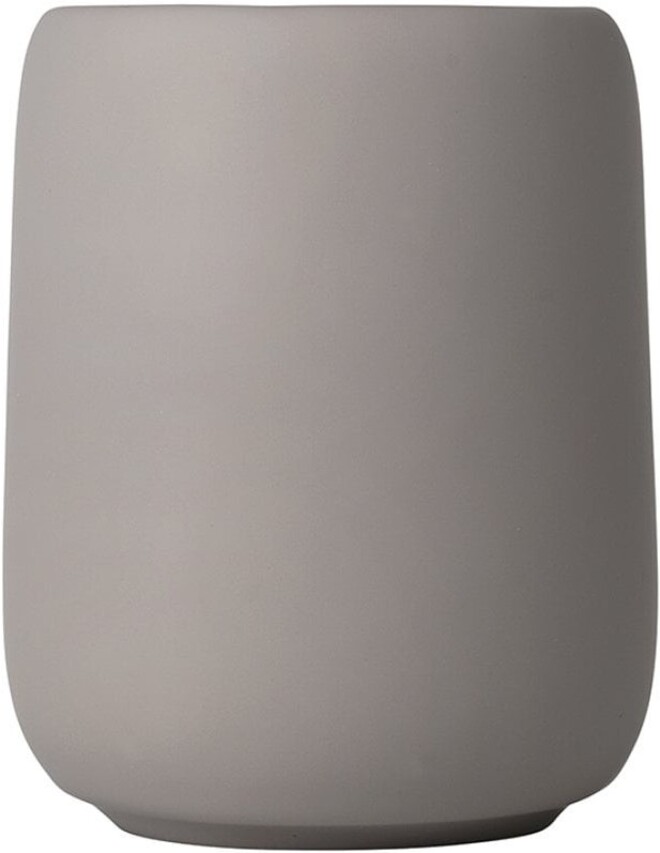 Suport pentru periuța de dinți Blomus - Sono, 300 ml, maro-cenușiu
