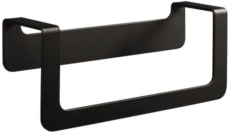 Suport pentru prosoape  Inter Ceramic - Eleanor, neagră