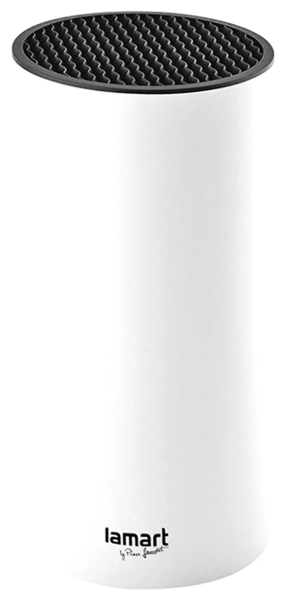 Suport pentru cuțit Lamart - LT2082, 22.5 cm, alb