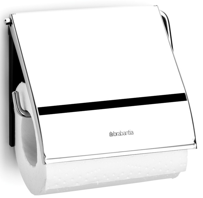 Suport hârtie igienică Brabantia - Classic, Brilliant Steel