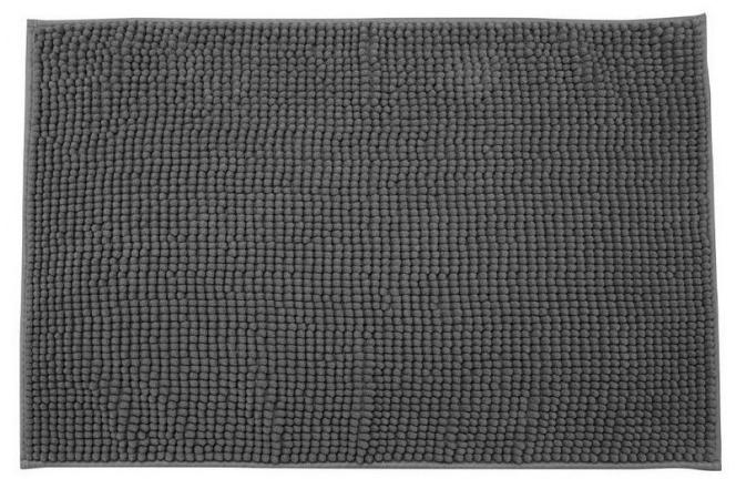 Covoraș de baie Estia - Beads, 80 x 50 cm, gri-negru