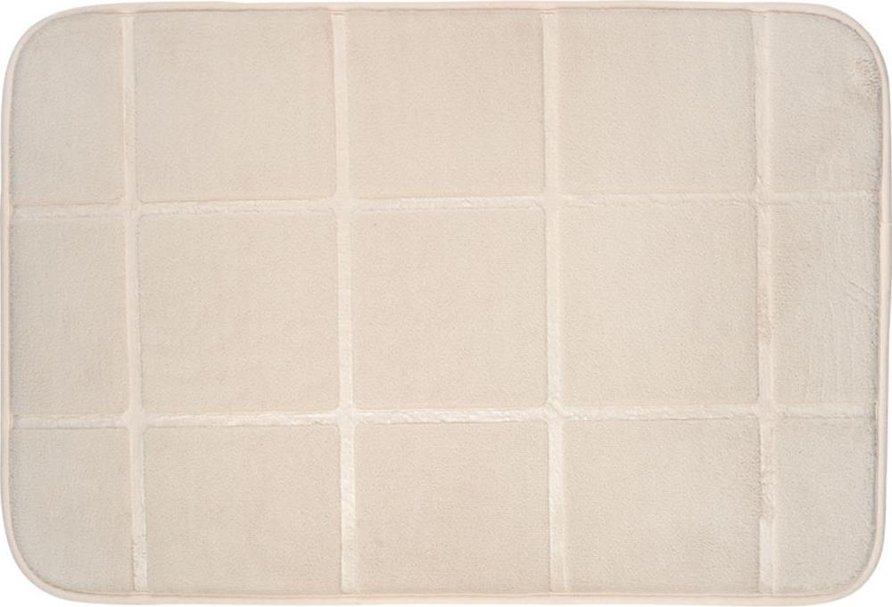 Covoraș de baie Estia - Tiles, 40 x 60 cm, taupe