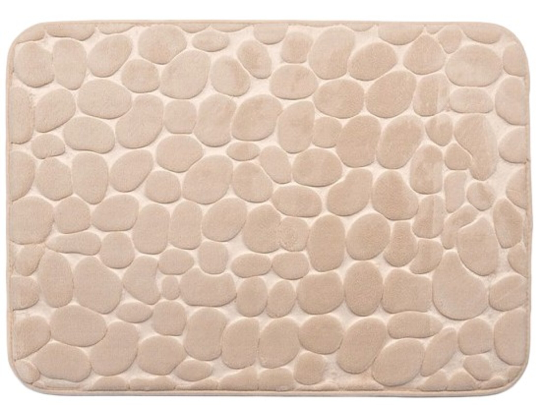 Covoraș de baie  Inter Ceramic - Coral fleece, 50 x 70 cm, bej