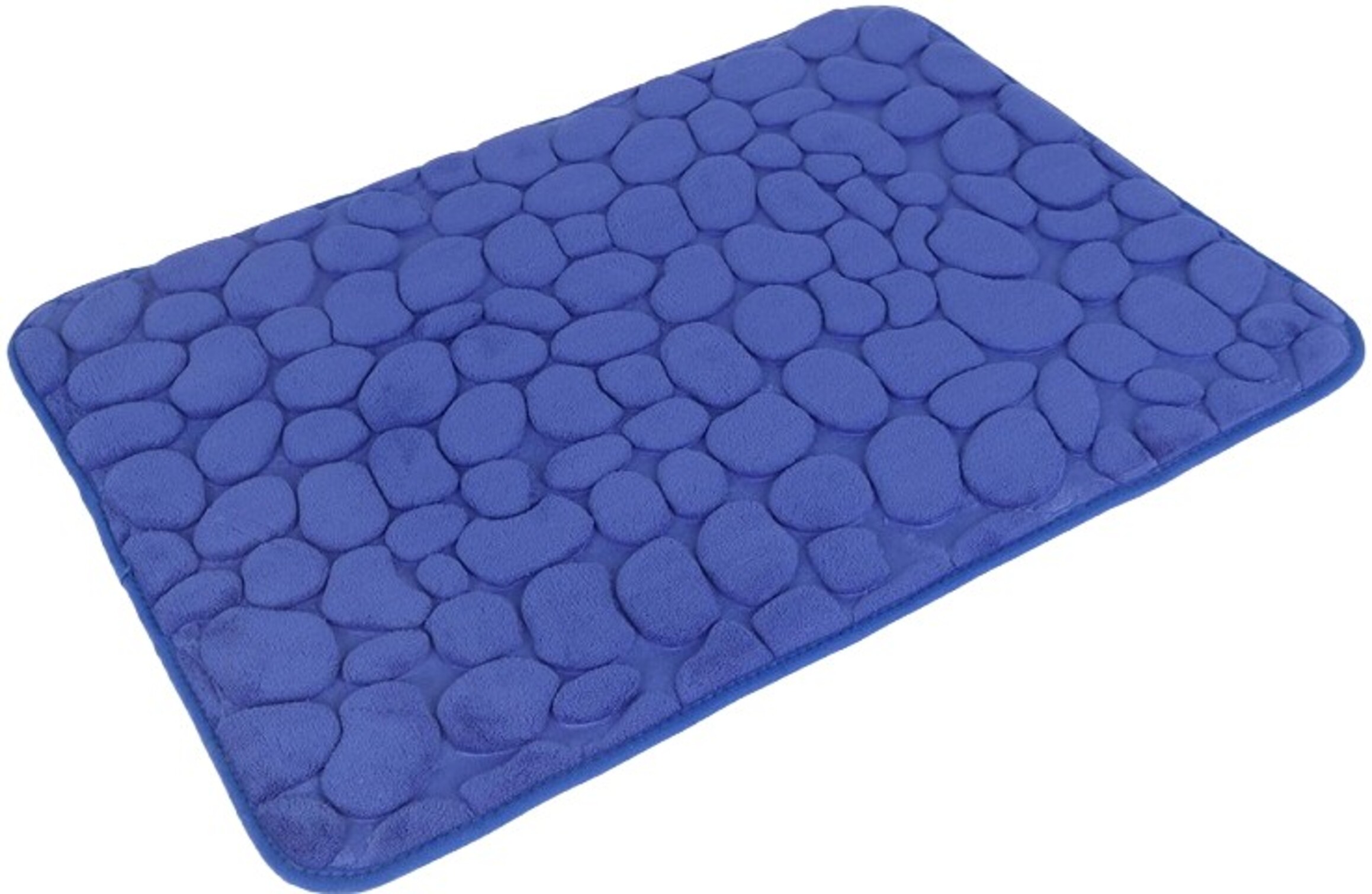 Covoraș de baie  Inter Ceramic - Coral fleece, 50 x 70 cm, albastru