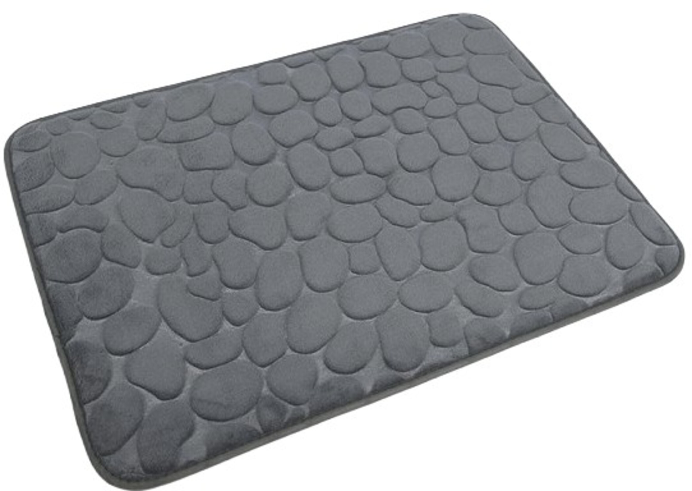 Covoraș de baie  Inter Ceramic - Coral fleece, 50 x 70 cm, gri