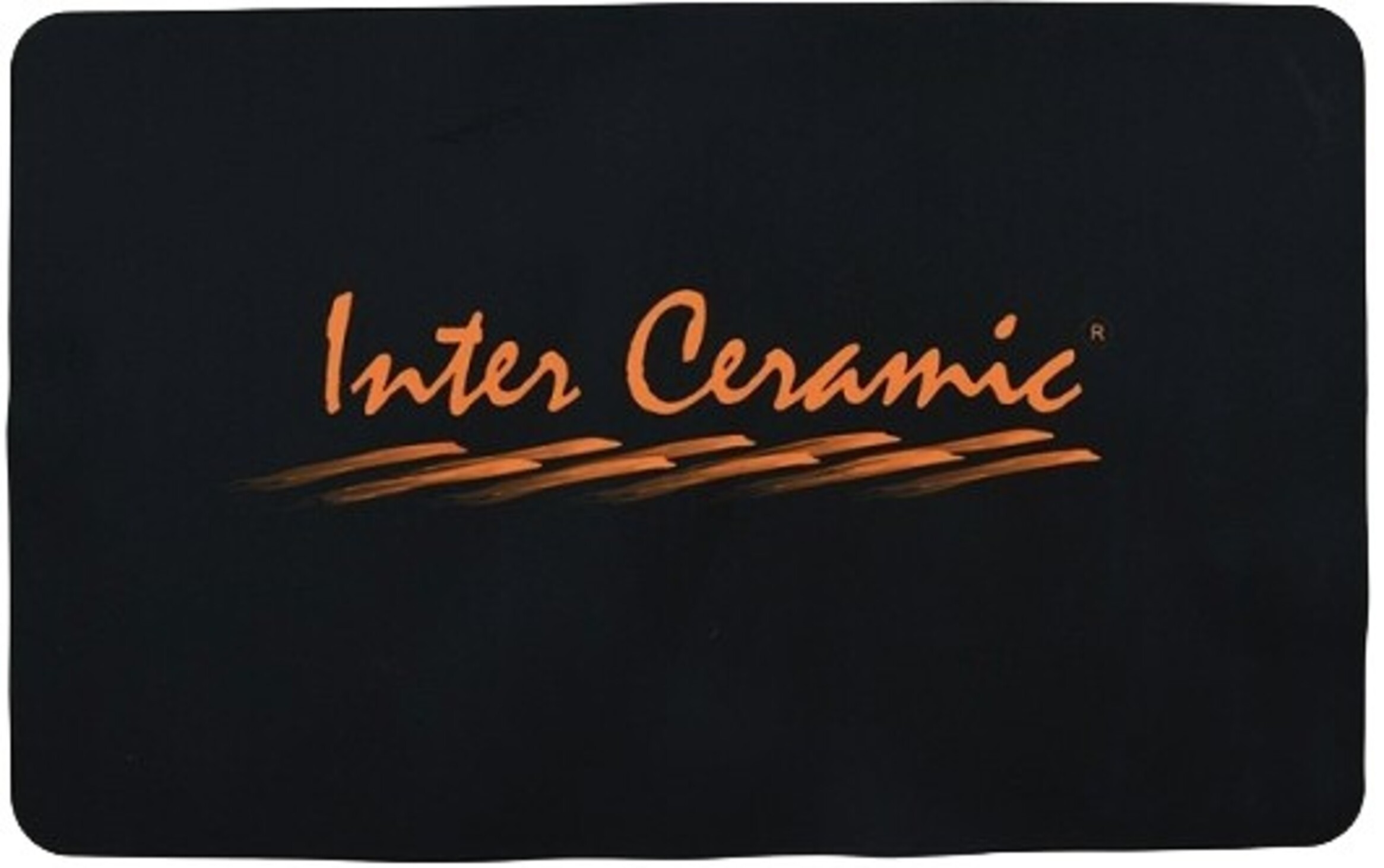 Covoraș de baie Inter Ceramic - Coral fleece, 50 x 80 cm, negru