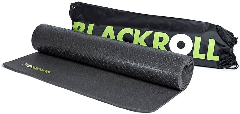 Saltea de exerciții Blackroll - Mat, 65 x 185 cm, negru