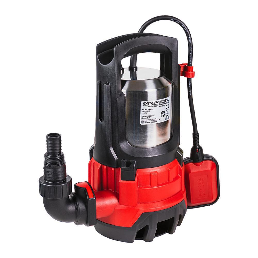 Pompa submersibilă  Raider - RD-WP62, 333l/min, 1100 W