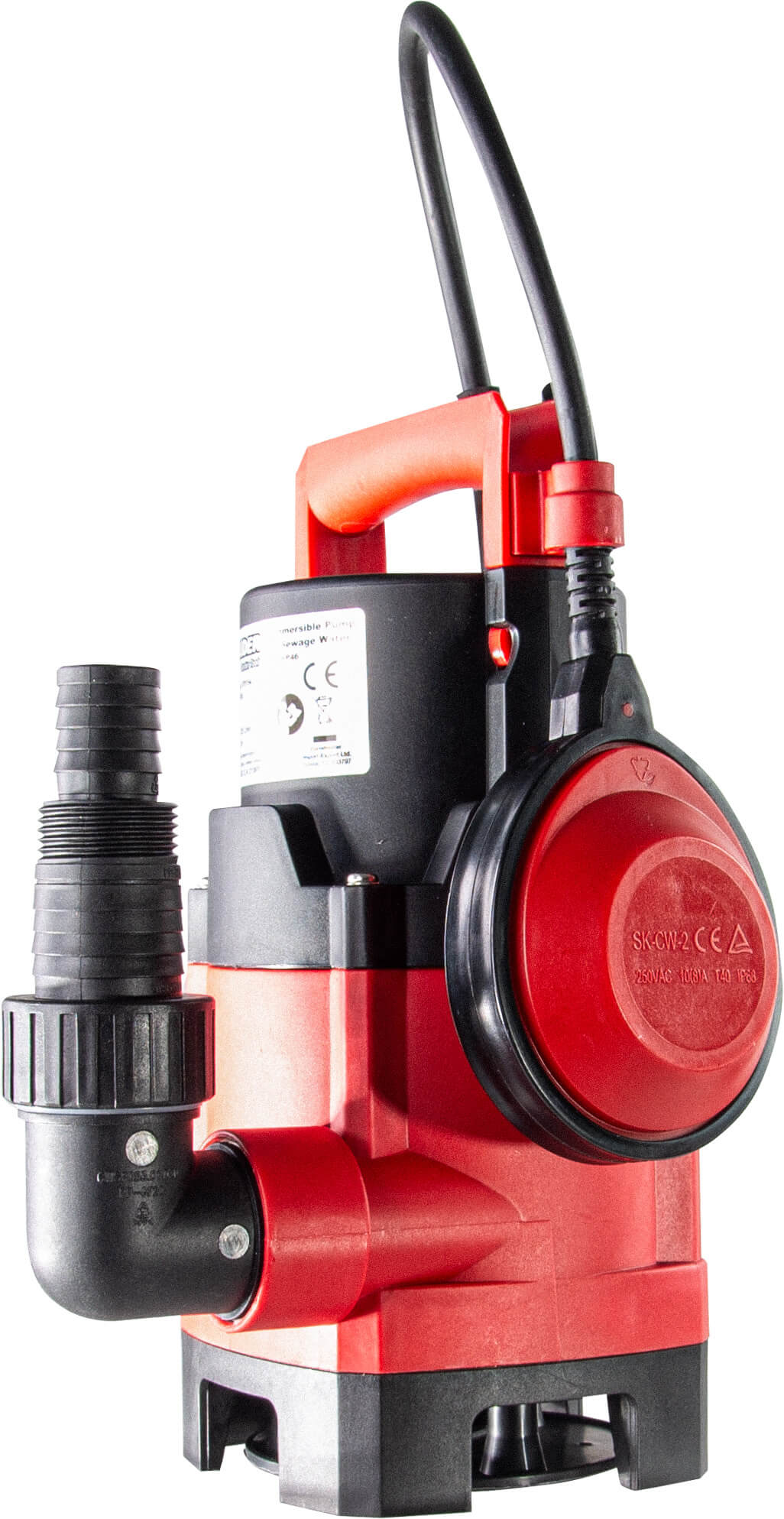Pompă submersibilă de apă Raider - RD-WP46, pentru apă murdară, 400W, 1'', 125 l/min, 5 m