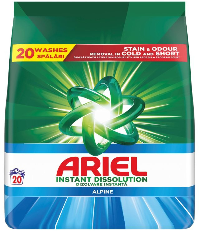 Detergent  Ariel - Alpine, 20 spălătorie
