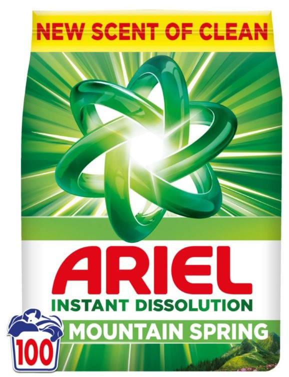 Detergent  Ariel - Mountain Spring, 100 spălătorie