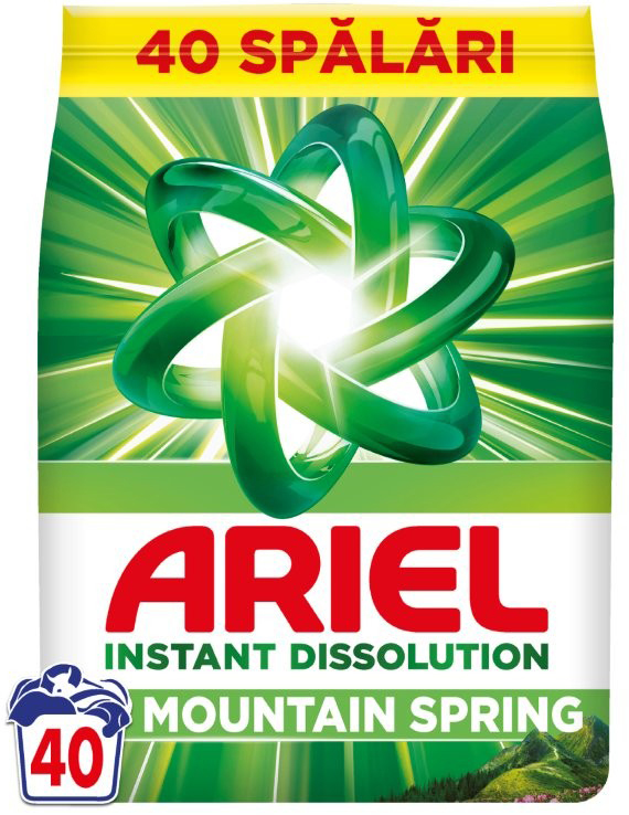 Detergent  Ariel - Mountain Spring, 40 spălătorie