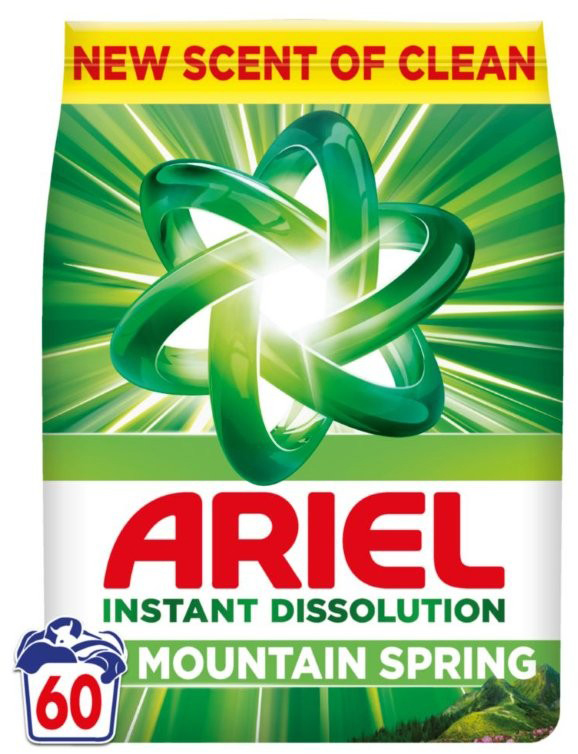 Detergent  Ariel - Mountain Spring, 60 spălătorie