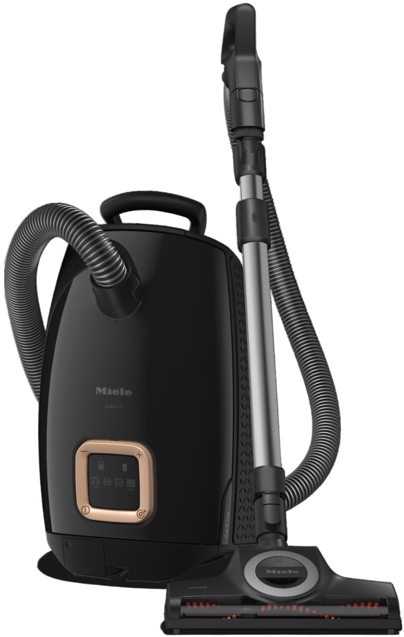 Aspirator cu sac Miele - Guard L1 Cat  &amp; Dog, AirClean, Obsidian Black