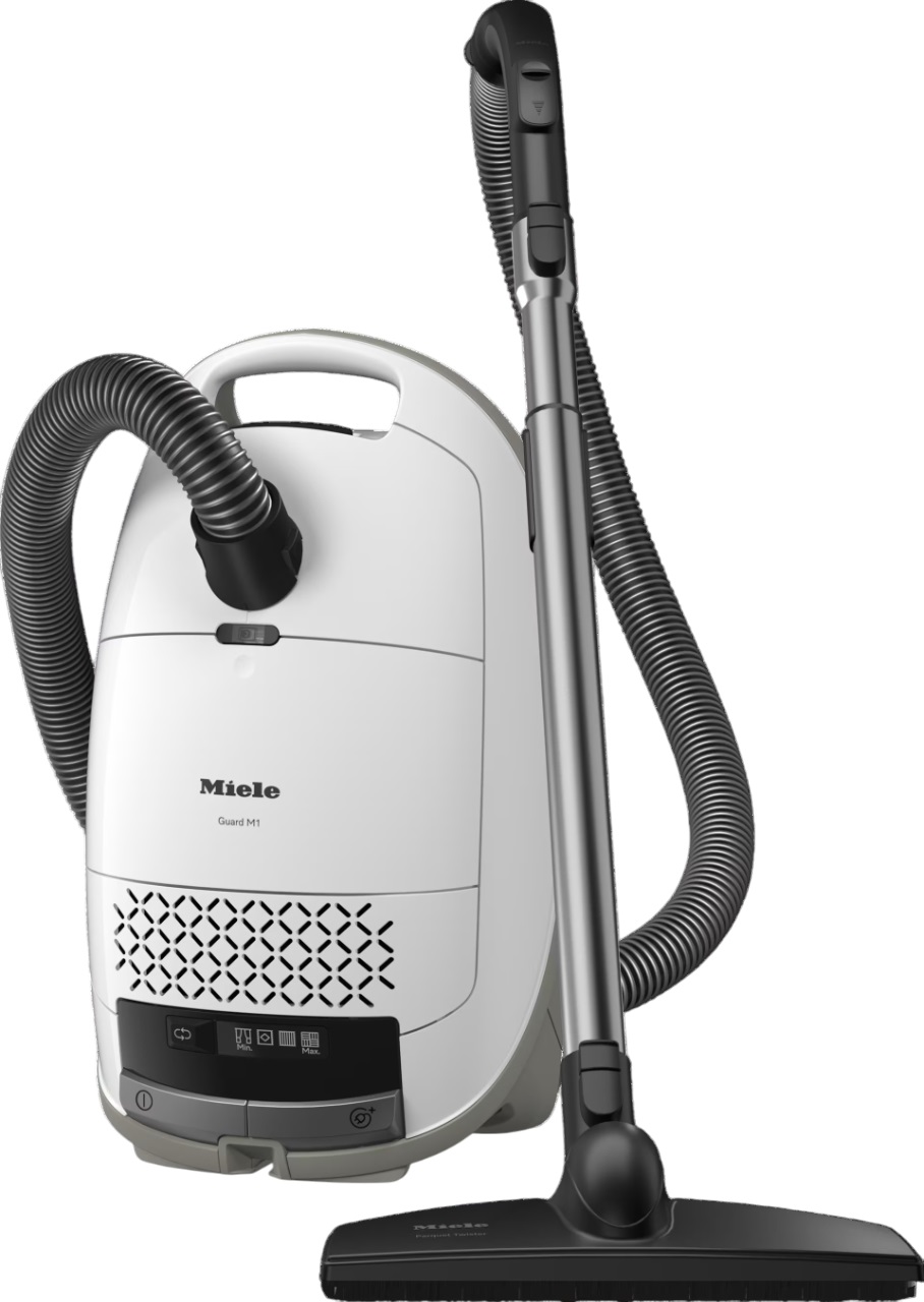 Aspirator cu sac Miele - Guard M1 Parquet Flex, AirClean, Brillant White