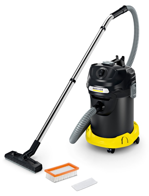 Aspirator pentru cenușă și praf Karcher - AD 4 Premium, galben