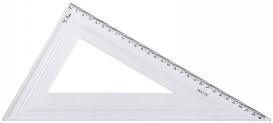 Triunghi dreptunghiular Filipov - distantat, 60 de grade, 30 cm