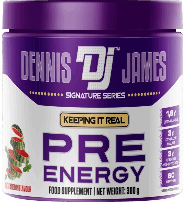 Pre-Energy, pepene verde, 300 g, Dennis James Signature Series