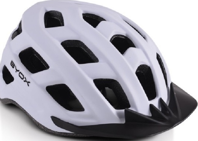 Byox Casca de protectie copii Y41 L 58-62 cm alba