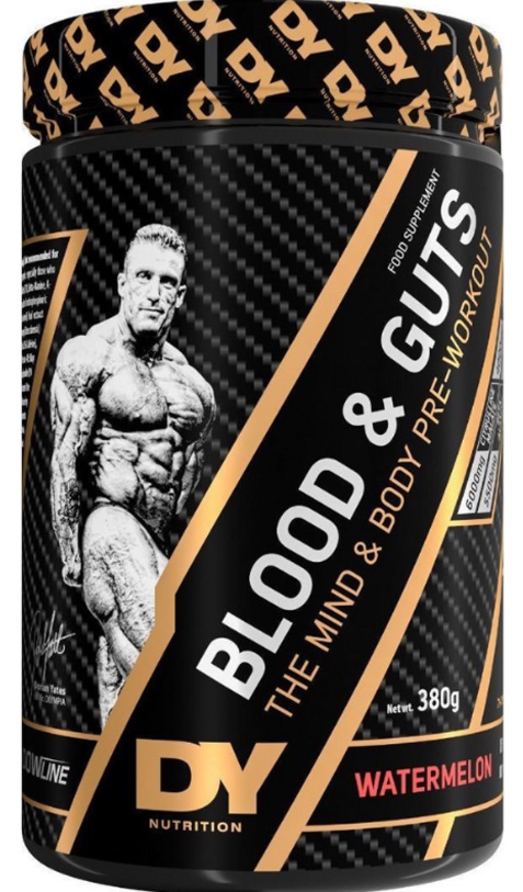 Blood &amp; Guts, pepene verde, 380 g, Dorian Yates Nutrition