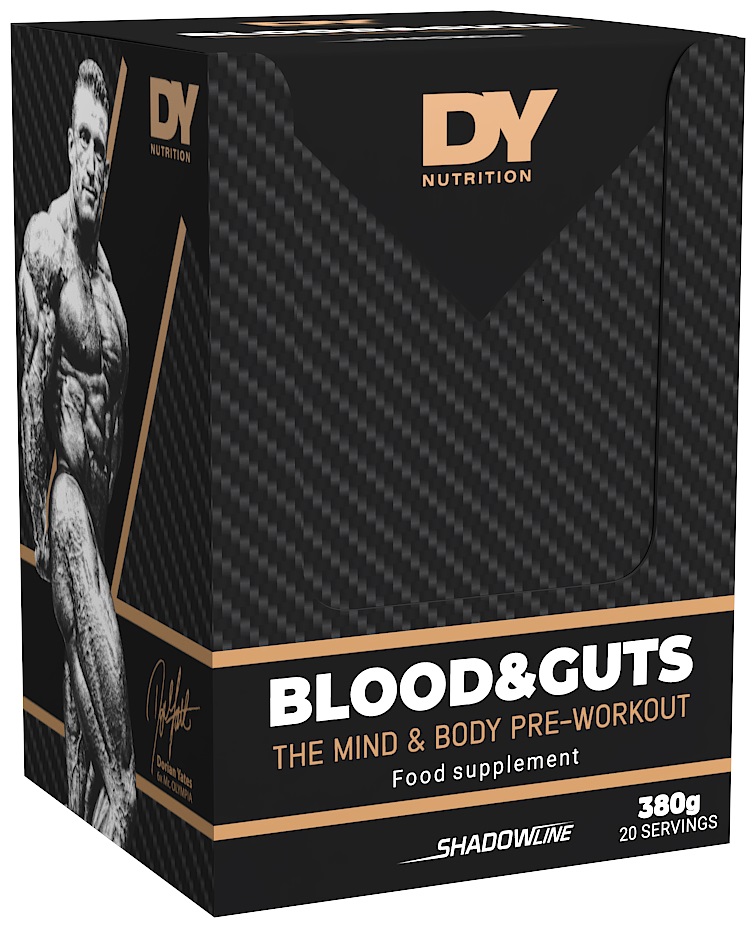Blood & Guts, mango, 20 pliculețe, Dorian Yates Nutrition