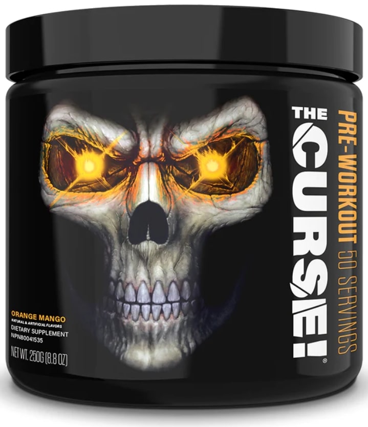 The Curse Pre-Workout, portocală și mango, 250 g, JNX Sports