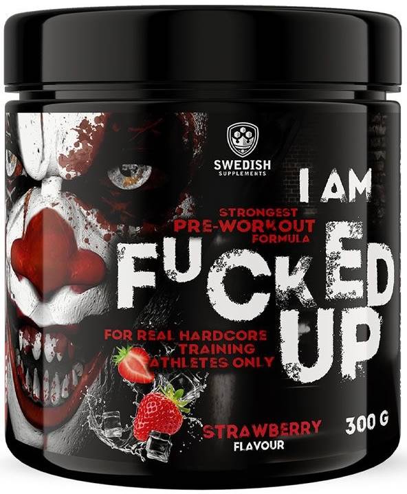 I am F#cked Up Joker Edition, căpșună, 300 g, Swedish Supplements