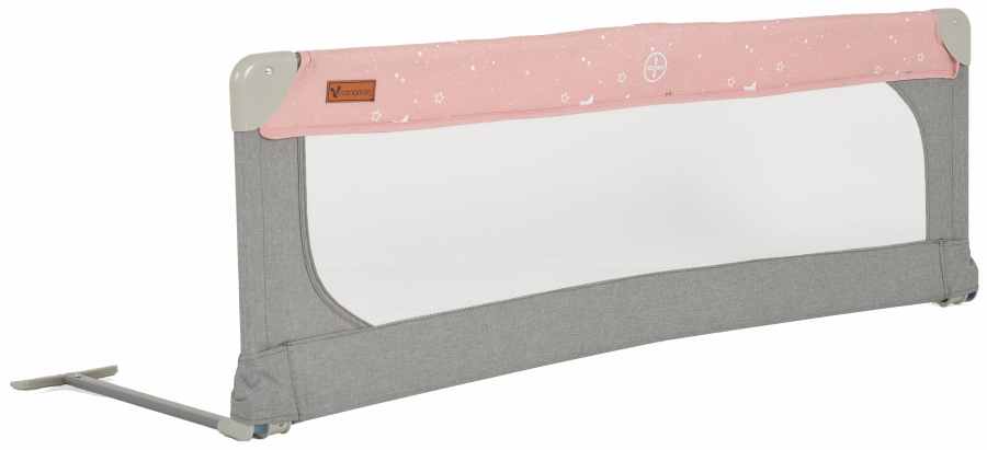 Barieră protecție pat lenjerie Cangaroo - Lenjerie, 130 cm, roz