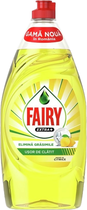 Detergent pentru vase Fairy - Extra Plus, citrice, 900 ml