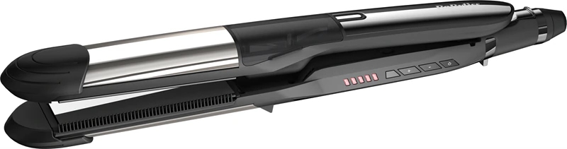 Placă de îndreptat părul BaByliss Steam Pure – ST495E, cu aburi, 2 în 1
