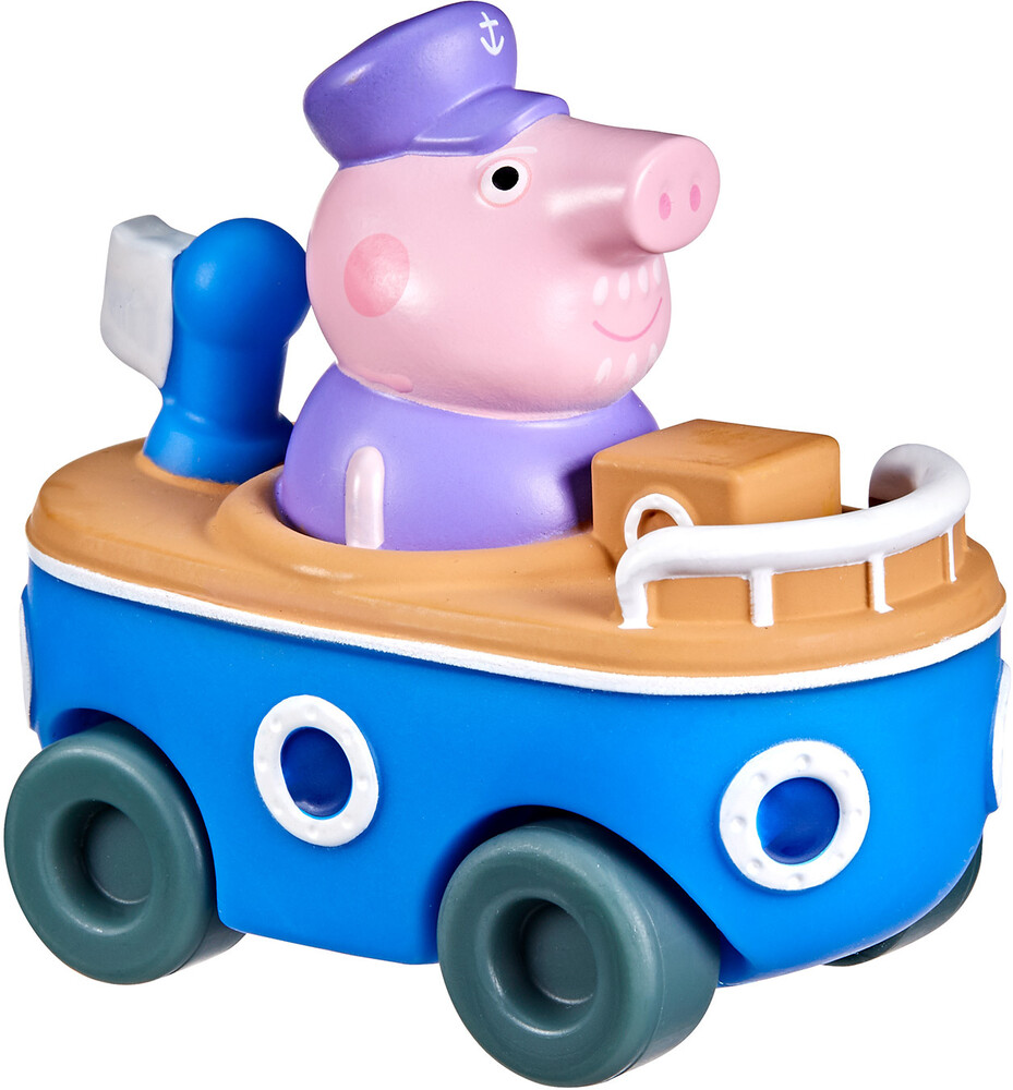 Vehicul  Hasbro Peppa Pig - Moș Crăciun cu o mașină