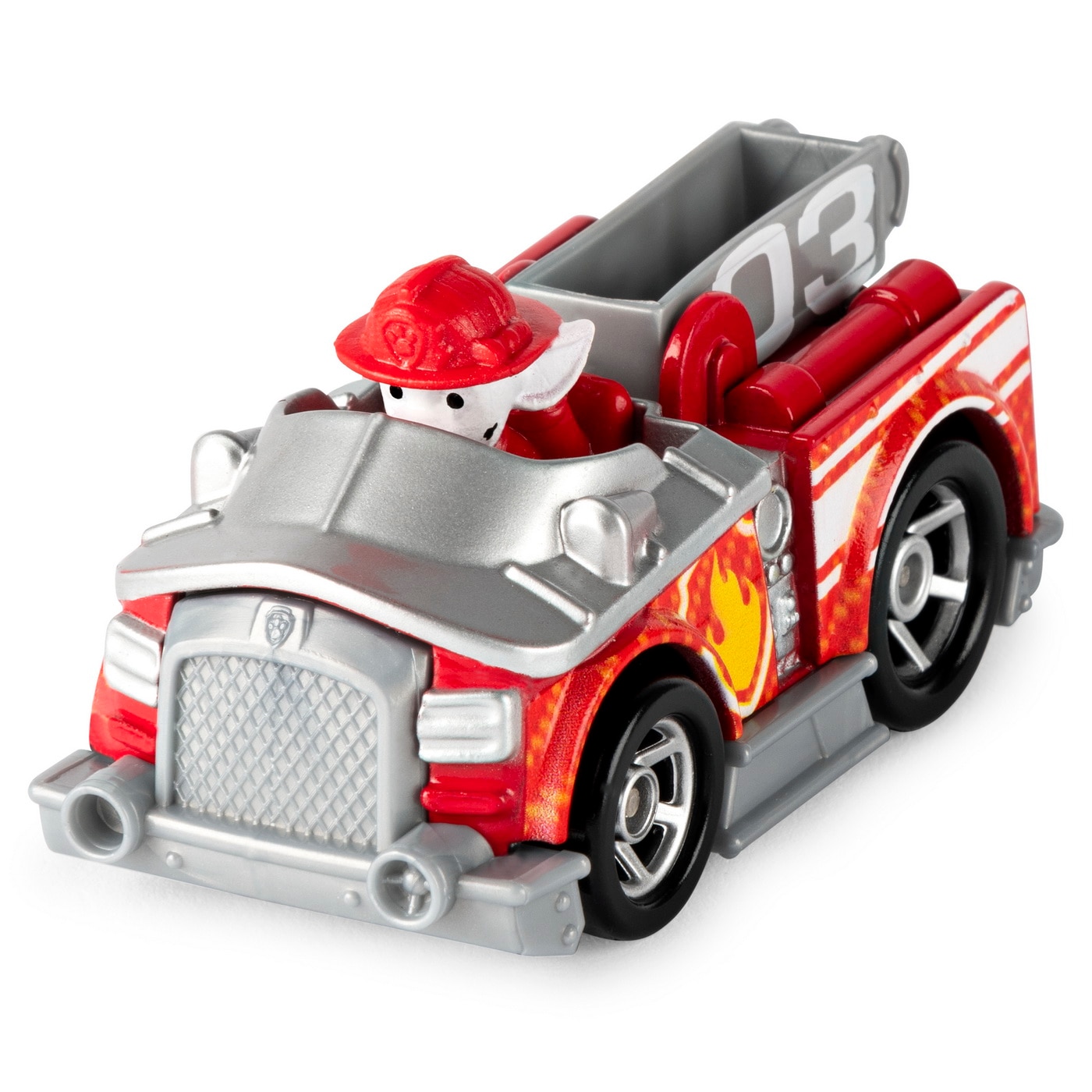 Vehicul  Spin Master Paw Patrol - Mareșal cu mașina de pompieri, 1:55