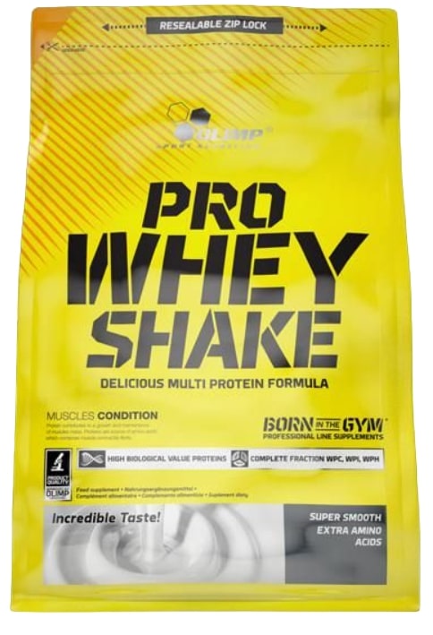 Pro Whey Shake, căpșună, 700 g, Olimp