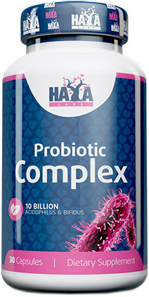 Probiotic Complex 10 Billion Acidophilus & Bifidus, 30 capsule, Haya Labs