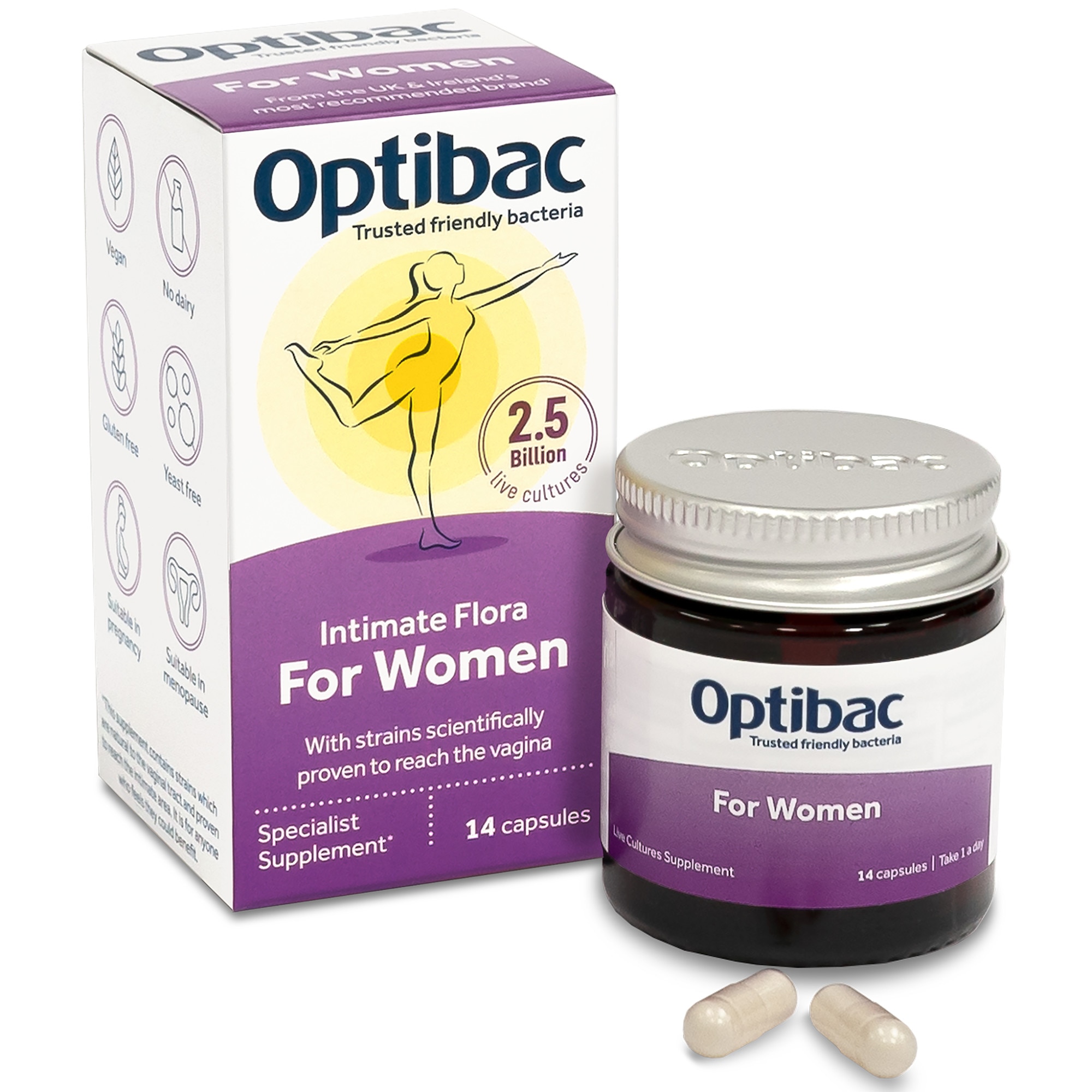 Probiotic pentru femei, 14 capsule, Optibac