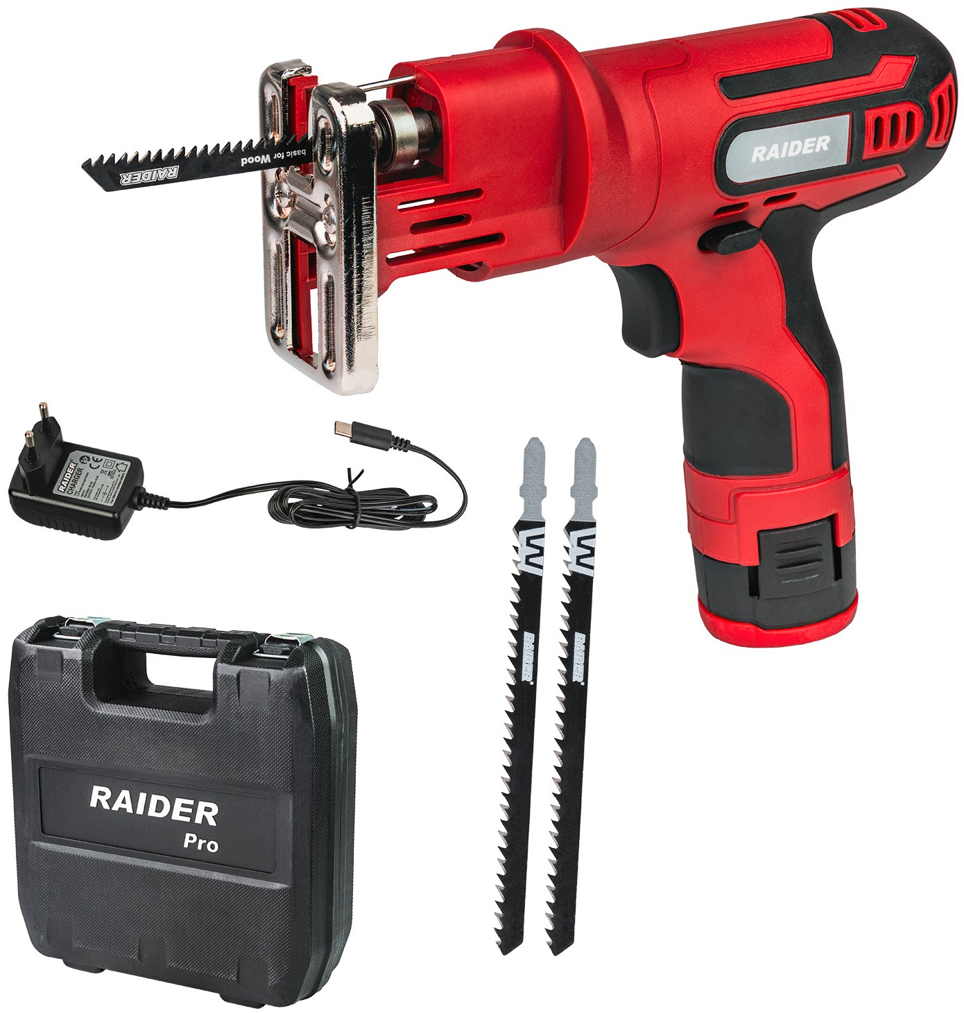 Ferăstrău pendular Raider - RD-RS39Y, cu baterie și încărcător