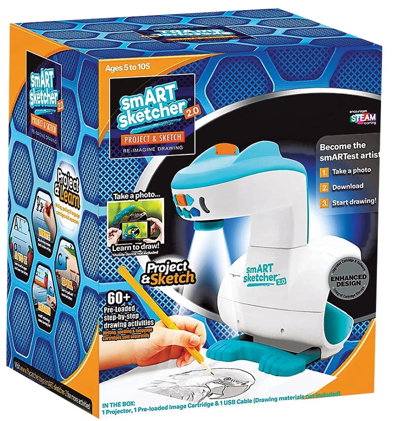 Proiector pentru schițe și desen TM Toys - Smart Sketcher 2.0