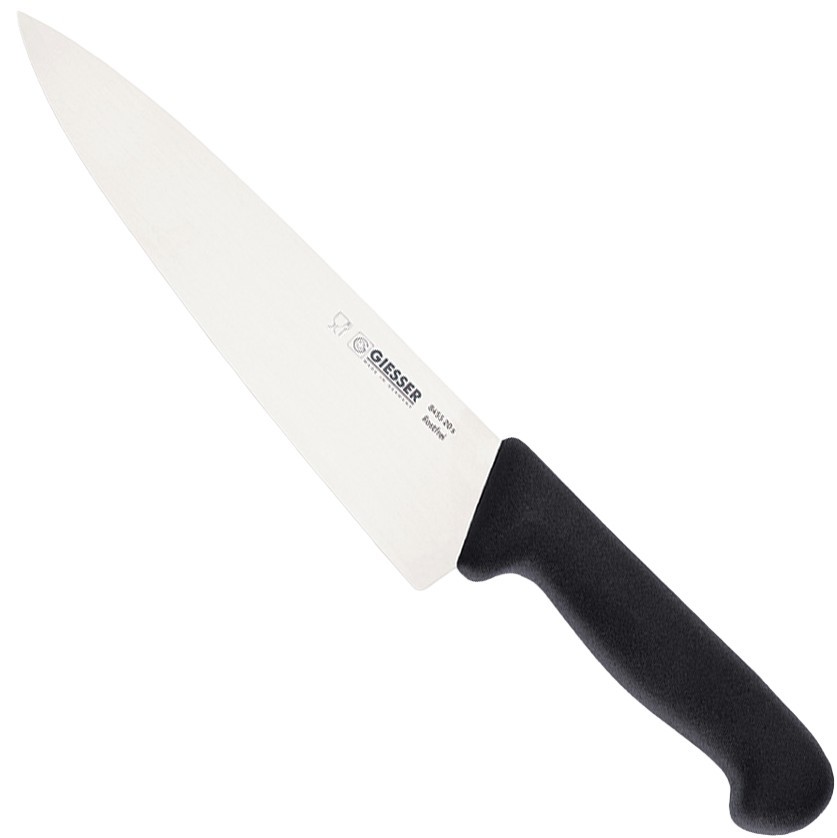 Cuțit de bucătar profesional  Giesser - 20 cm,mâner negru