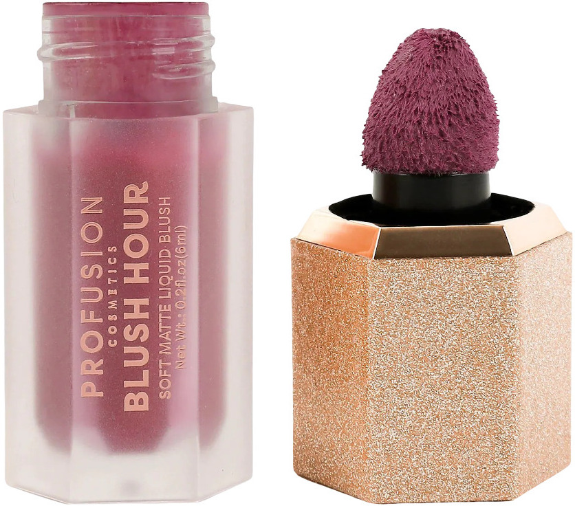 Profusion Cosmetics Fard de obraz lichid Blush Hour, Sangria, 6 ml