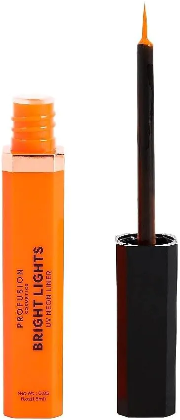 Profusion Cosmetics Eyeliner lichid Bright Lights, Orange, 1.5 ml