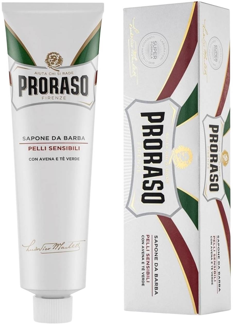 Proraso Cremă de ras cu ceai verde, 150 ml