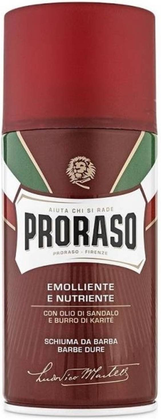 Proraso Spumă de ras cu lemn de santal, 300 ml