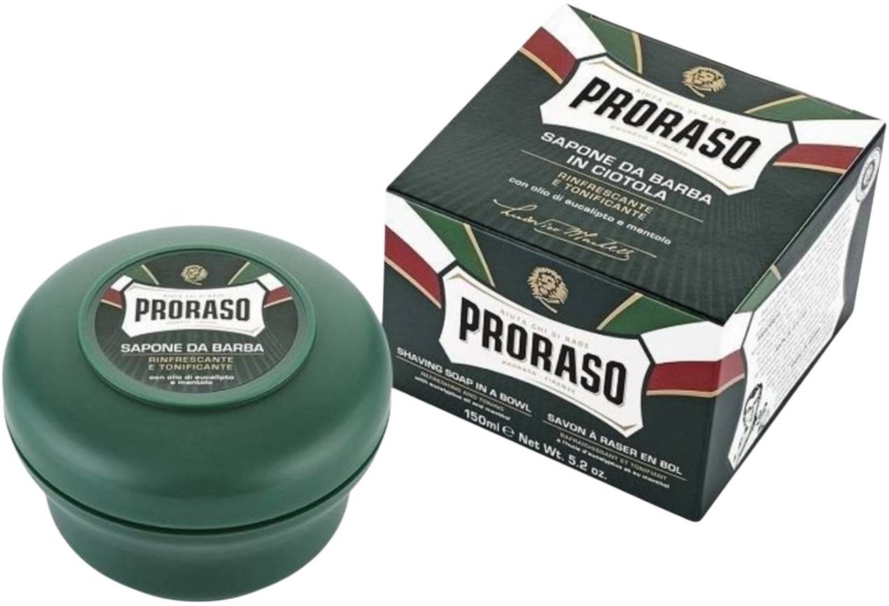 Proraso Săpun de ras cu eucalipt și mentol, 150 ml