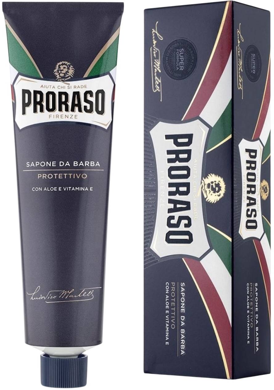 Proraso Cremă de ras protectoare cu aloe vera, 150 ml