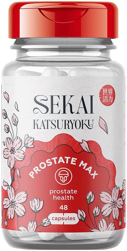 Prostate Max, 48 capsule, Sekai Katsuryoku